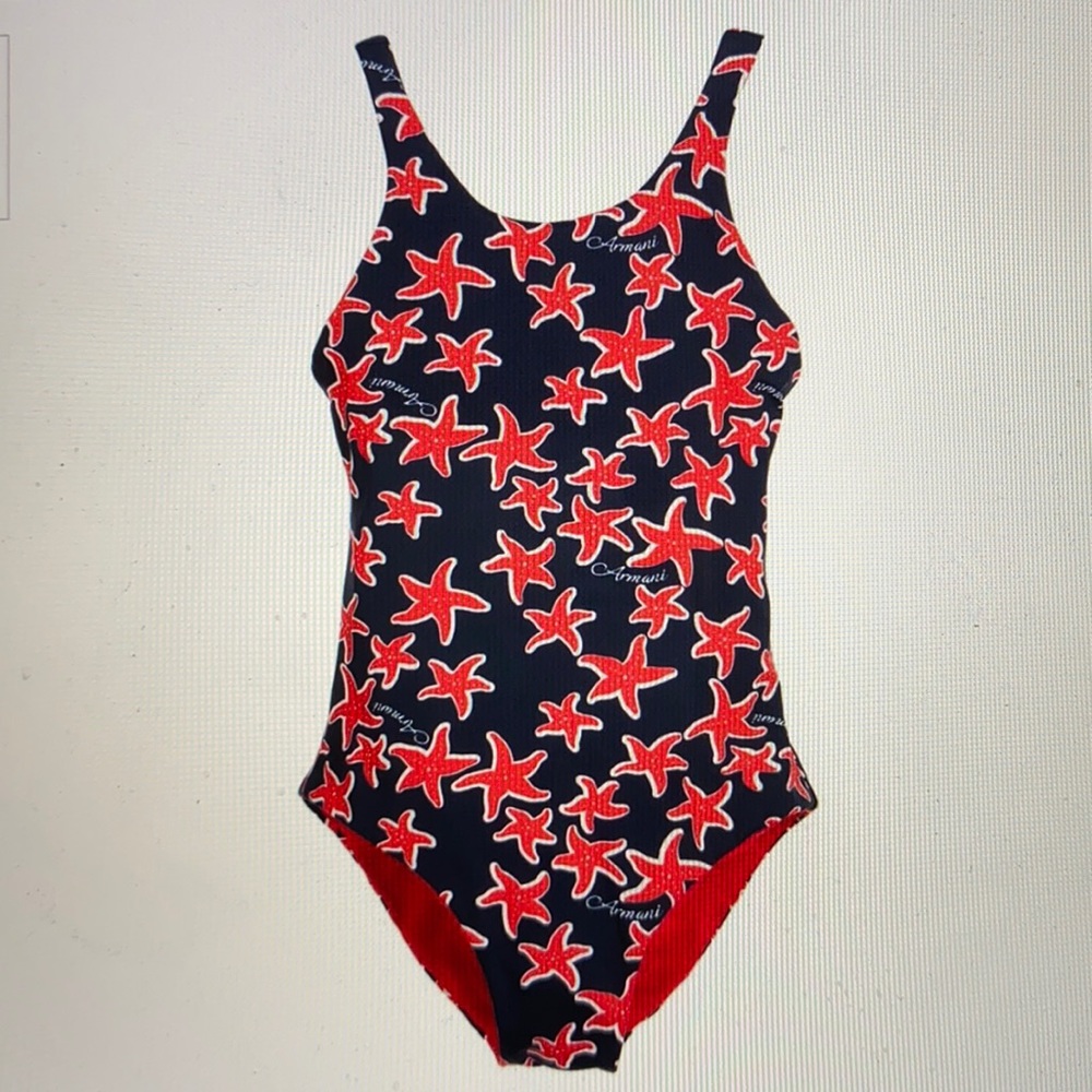 Armani girls swimsuit
